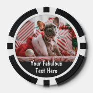 Personalisiertes Foto und Text Pokerchips