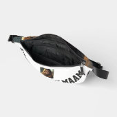Personalisiertes Foto und Text Süße Tierliebhaberi Bauchtasche (Offen)