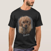 Personalisiertes Foto und Text T-Shirt (Vorderseite)