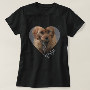 Personalisiertes Foto und Text T-Shirt