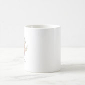 Personalisiertes Foto und Text-Tintenkleckse Kaffeetasse (Mittel)