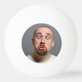 Personalisiertes Foto und Text Tischtennisball