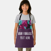 Personalisiertes Foto und Texttiki Schürze (Insitu)
