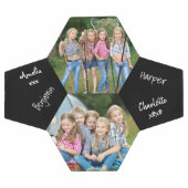 Personalisiertes Foto und unterzeichnet Fußball (Flach)