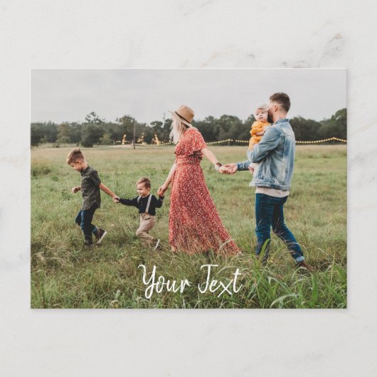 Personalisiertes Foto und Vorlage für benutzerdefi (Vorderseite)