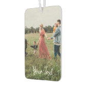 Personalisiertes Foto und Vorlage für benutzerdefi Autolufterfrischer (Links)