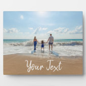 Personalisiertes Foto und Vorlage für benutzerdefi Fotoplatte (Vorderseite)