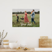 Personalisiertes Foto und Vorlage für benutzerdefi Poster (Küche)