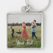 Personalisiertes Foto und Vorlage für benutzerdefi Schlüsselanhänger (Vorne)