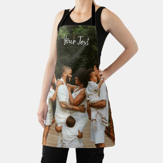 Personalisiertes Foto und Vorlage für benutzerdefi Schürze (InSitu)