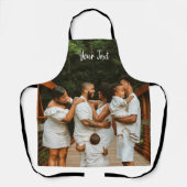Personalisiertes Foto und Vorlage für benutzerdefi Schürze (Vorderseite)