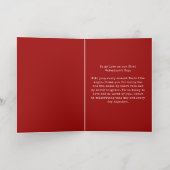 Personalisiertes Foto Unser erster Valentinstag (Innen Abgelegt)