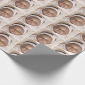 Personalisiertes Foto Upload Design Ihr eigenes Bi Geschenkpapier (Ecke)