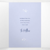 Personalisiertes Foto Valentine zusammenwachsen Dreifach Gefaltete Urlaubskarte (Innenseite Mitte)