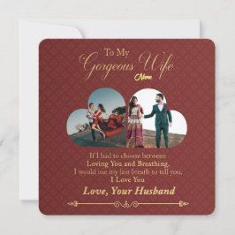 Personalisiertes Foto Valentinstag