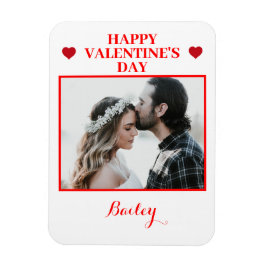 Personalisiertes Foto Valentinstag Flexible Magnet