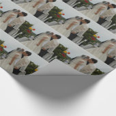 Personalisiertes Foto-Verpackungs-Papier Geschenkpapier (Ecke)