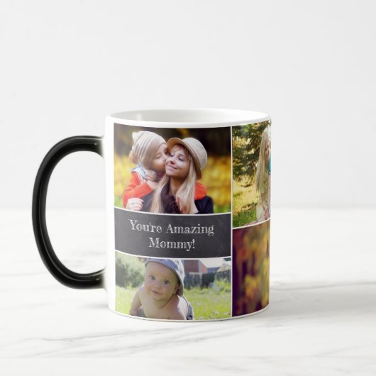 Personalisiertes Foto Verwandlungstasse (Links)