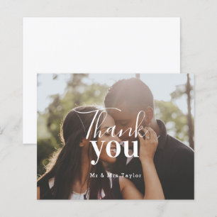 Personalisiertes Foto Vielen Dank