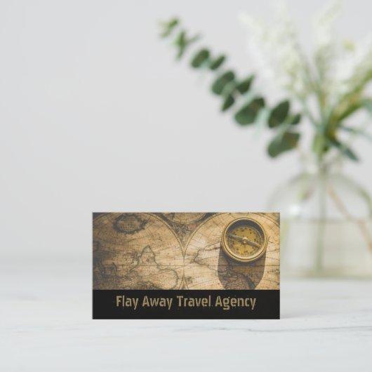 Personalisiertes Foto Visitenkarte (Stehend Vorderseite)