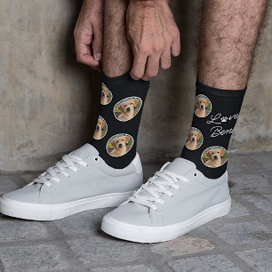 Personalisiertes Foto vom besten Freund zum Valent Socken