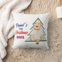 Personalisiertes Foto von Daniels erstem Weihnacht
