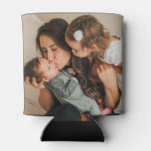 Personalisiertes Foto von Ihnen Dosenkühler (Rückseite)