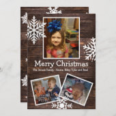 Personalisiertes Foto Weihnachten (Vorne/Hinten)