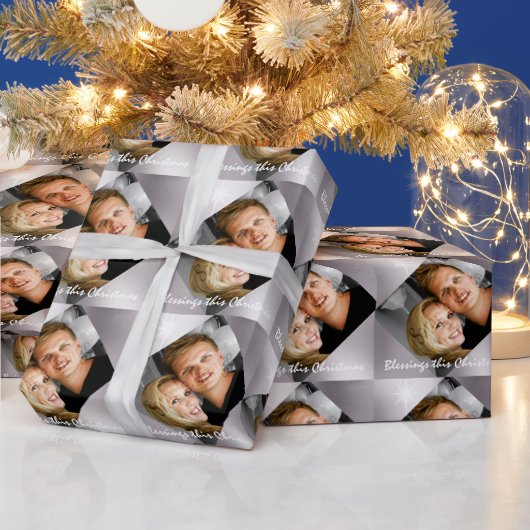 Personalisiertes Foto Weihnachten Geschenkpapier (Feiertage)