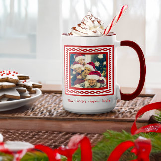 Personalisiertes Foto Weihnachten Tasse