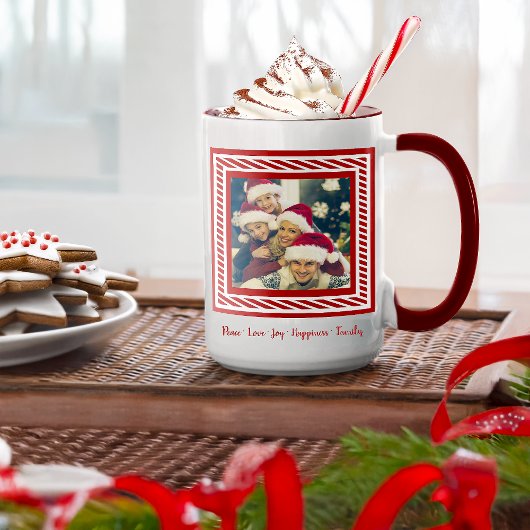 Personalisiertes Foto Weihnachten Tasse