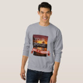 Personalisiertes Foto Weihnachts-Jumper Sweatshirt (Vorne ganz)