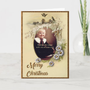 Personalisiertes Foto Weihnachtskarte Feiertagskarte