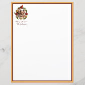 Personalisiertes Foto-Weihnachtskranz (Vorderseite)