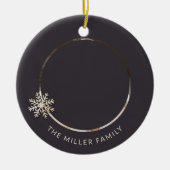 Personalisiertes Foto Weihnachtsschmuck (Vorne)