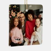 Personalisiertes Foto Weihnachtsschmuck (Rechts)