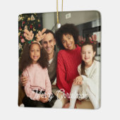 Personalisiertes Foto Weihnachtsschmuck (Links)