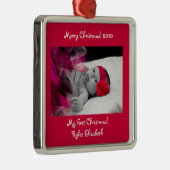 Personalisiertes Foto Weihnachtsschmuck (Rechts)