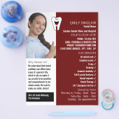 Personalisiertes Foto, Zahnmedizin, Zahnmedizin Flyer (Einzeln)