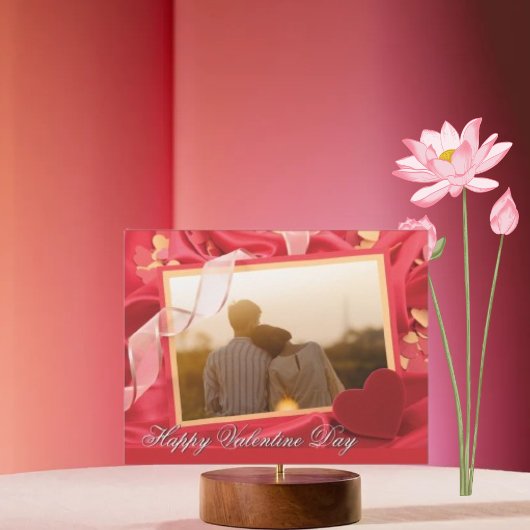 Personalisiertes Foto zum Valentinstag Feiertagskarte