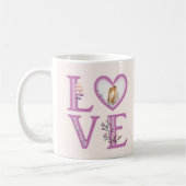 Personalisiertes Foto zum Valentinstag Kaffeetasse (Links)