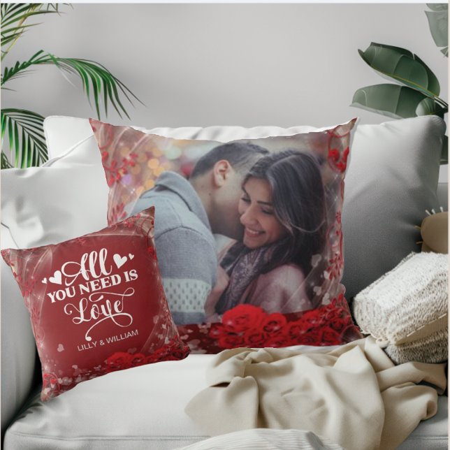 Personalisiertes Foto zum Valentinstag Kissen (Von Creator hochgeladen)