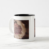 Personalisiertes Foto Zweifarbige Tasse (Vorderseite Links)