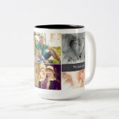 Personalisiertes Foto Zweifarbige Tasse (VorderseiteRechts)