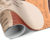 Personalisiertes Fotocollage-Geschenk | Benutzerde Geschenkpapier (Rolleneckpunkt)
