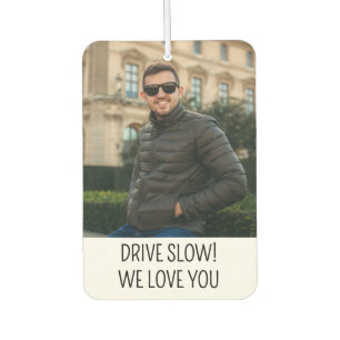 Personalisiertes Fotogeschenk für Freundin Freund  Autolufterfrischer