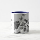 Personalisiertes Fotogeschenk für Morgenrituale Tasse (Zentrum)