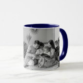 Personalisiertes Fotogeschenk für Morgenrituale Tasse (VorderseiteRechts)