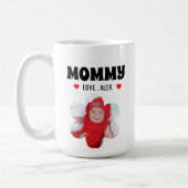 Personalisiertes Fotogeschenk für Mutti  Kaffeetasse (Links)