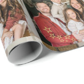 Personalisiertes Fotogeschenkpapier Geschenkpapier (Rolleneckpunkt)